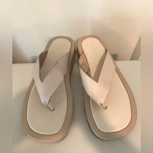 NEW Alohas Overcast Sandal Leather Minimal Platform SZ 39 made in Spain